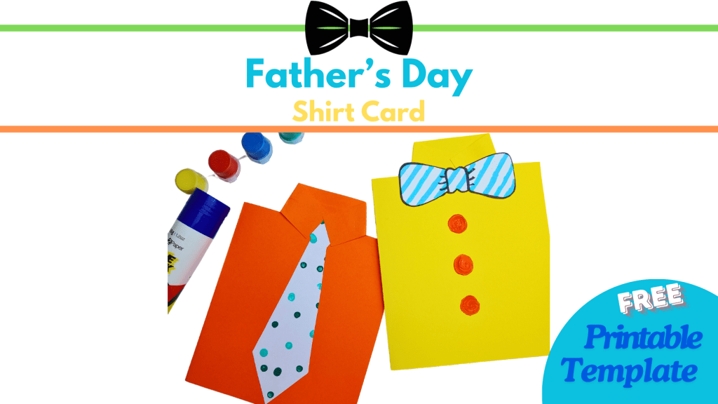 How to Make a Father’s Day Shirt Card (Template&nbsp;Included)