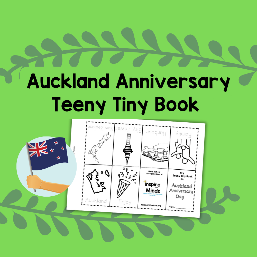 Auckland Anniversary Activities for Preschoolers