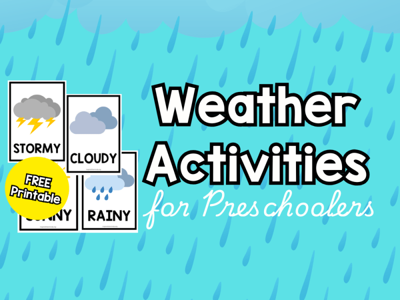 Fun Weather Activities for&nbsp;Preschoolers