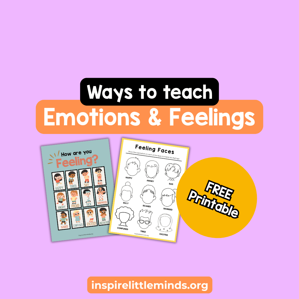 Ways to Teach About Emotions &&nbsp;Feelings