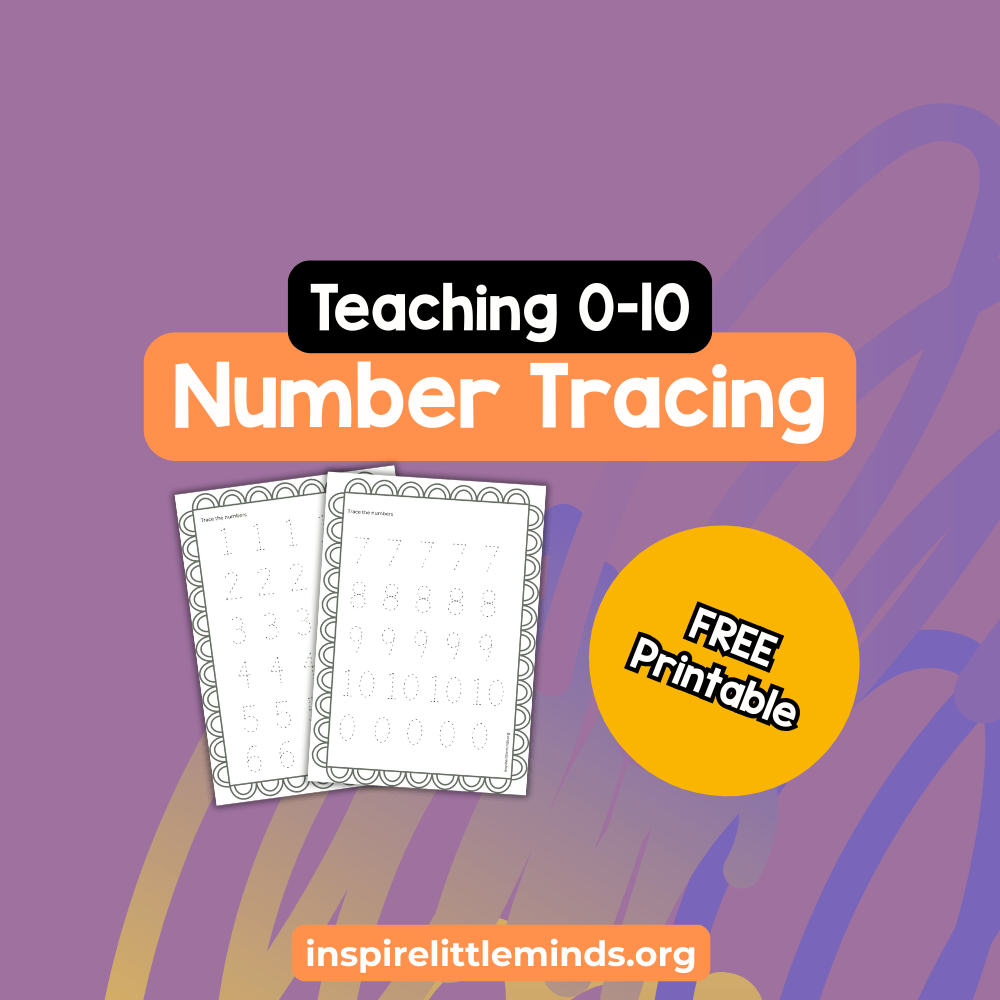 Free Printable Number Tracing Worksheets for Early&nbsp;Learners