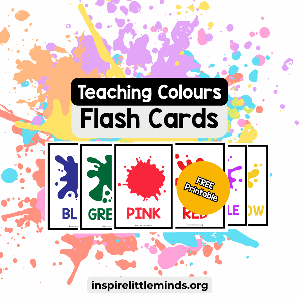Teaching Colours- Free Printable&nbsp;Flashcards