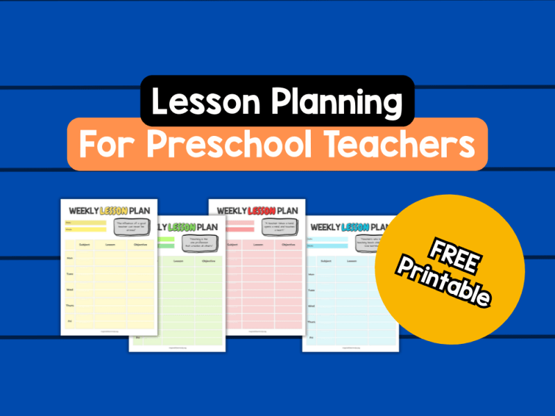 Planning the Preschool Day: Lesson&nbsp;Planning