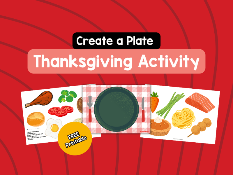 Thanksgiving Plate Activity