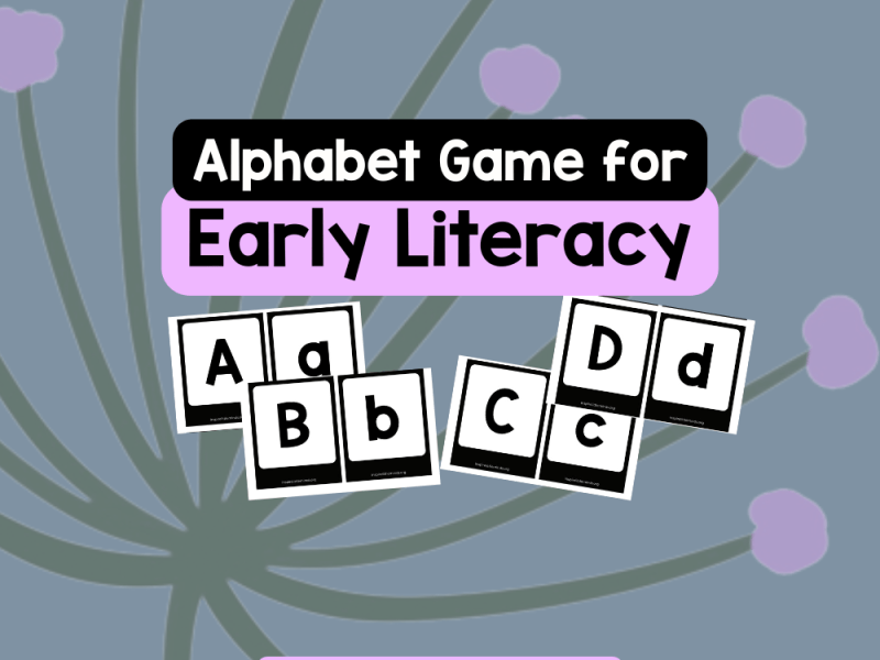 Engaging Alphabet Game for Early&nbsp;Literacy