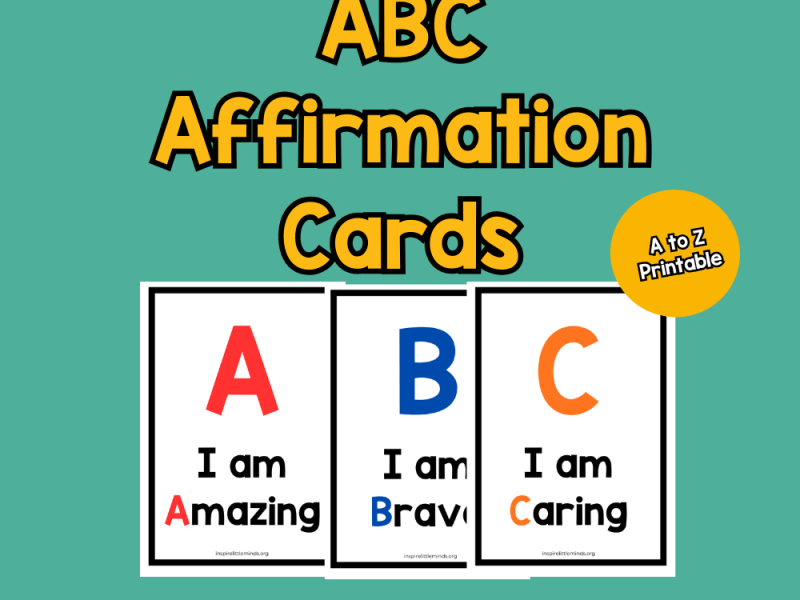 Alphabet Affirmation Cards