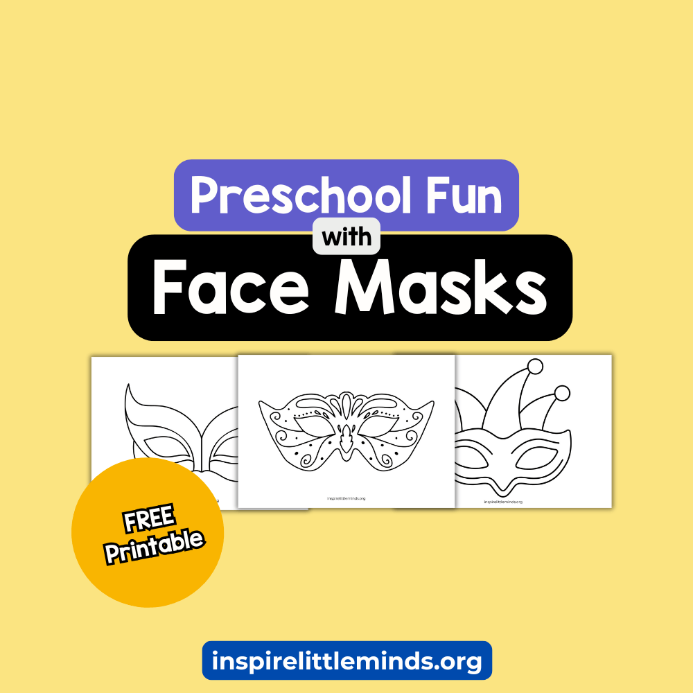 Preschool Fun with Face&nbsp;Masks