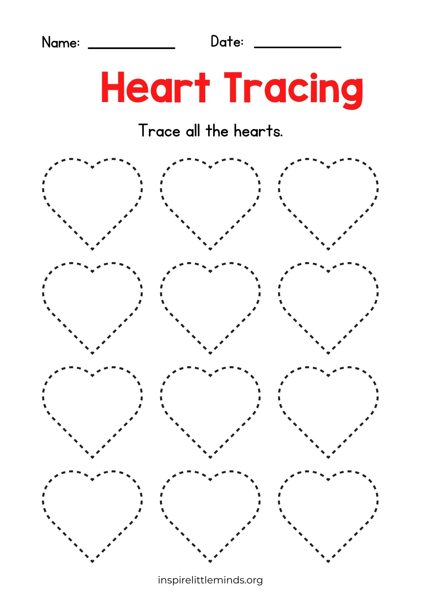 Love Activity Pack for Preschoolers - Inspire Little Minds