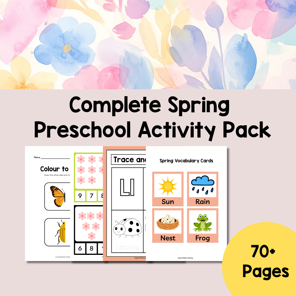 Spring Preschool Printables