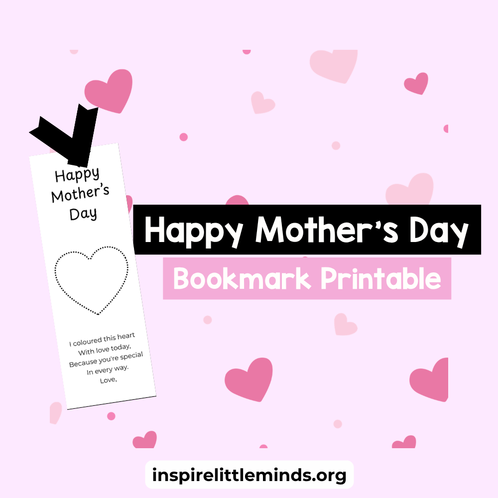 Free Mother’s Day Bookmark Templates