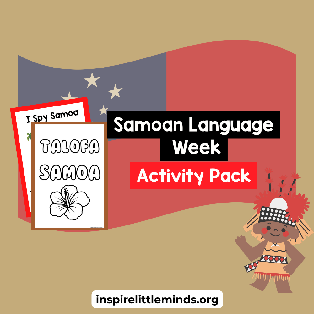 Samoan Language Week Printables for Kids