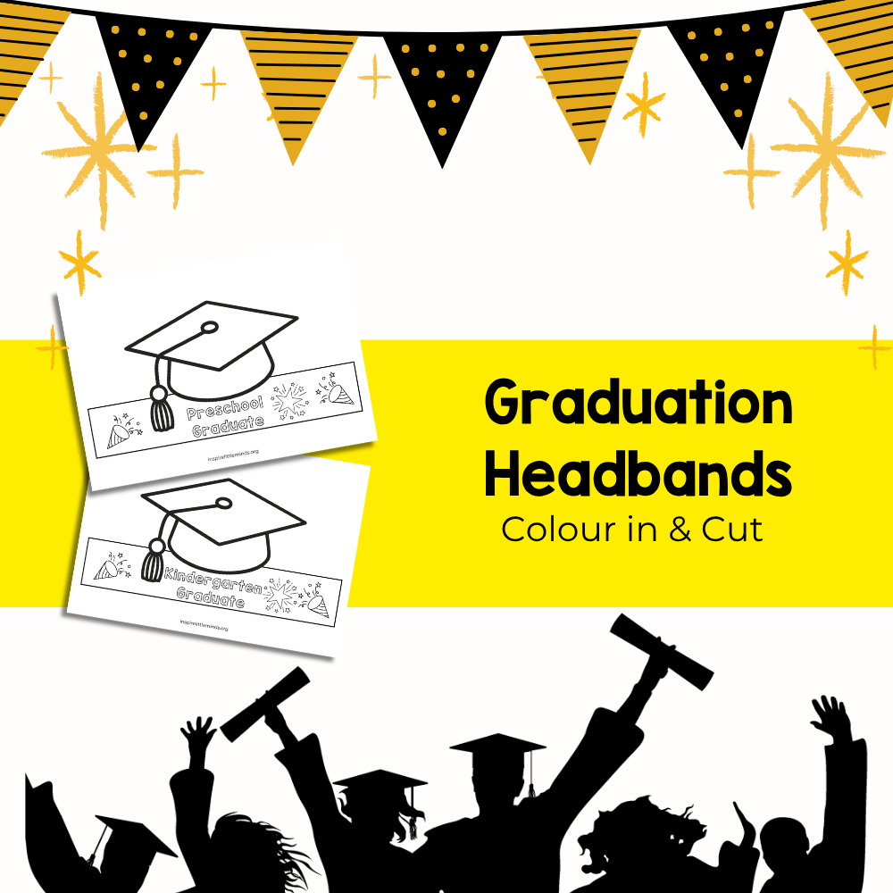Preschool Graduation Celebration – Free Graduation Headband Printable